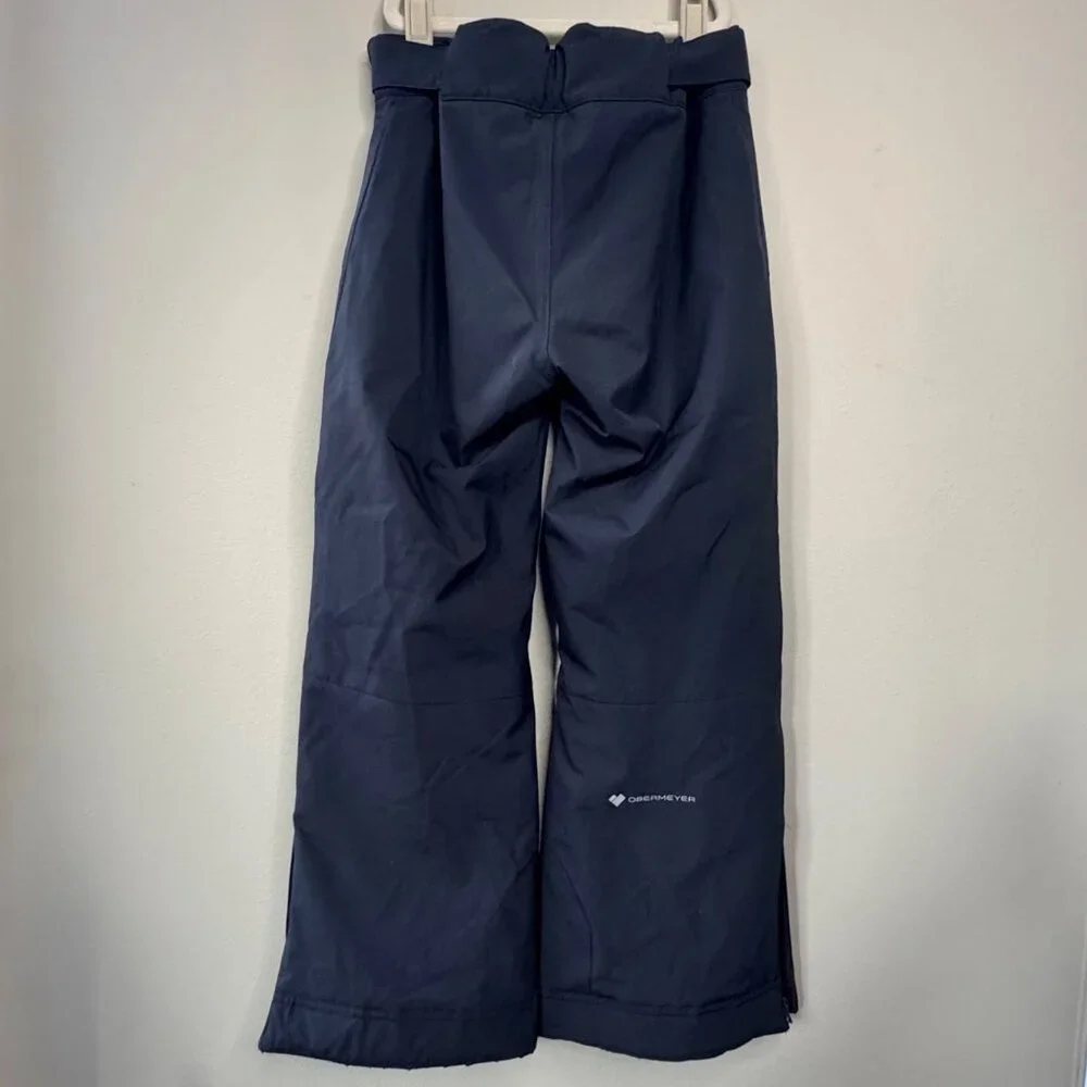 OBERMEYER Teen Enforcer Ski Pants Boys M 10-12 Medium Black Snowboarding Pant - Picture 2 of 13